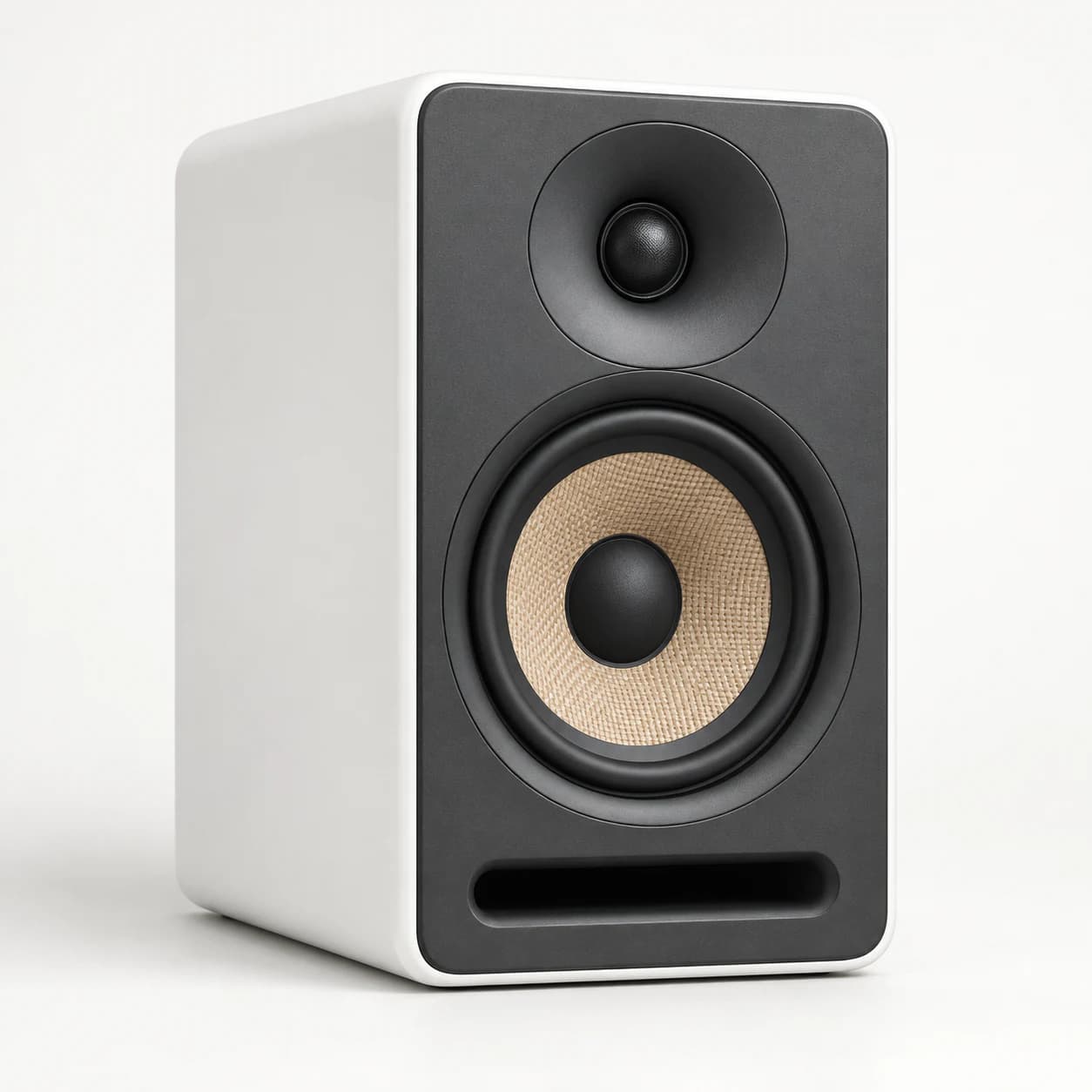 Focal Alpha 50 Evo em foto de produto sobre fundo neutro
