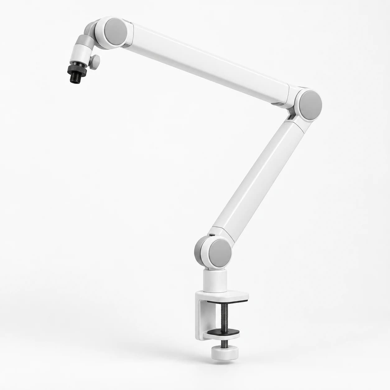 Suporte Articulado de Mesa para Microfone Hertz Lab em foto de produto sobre fundo neutro